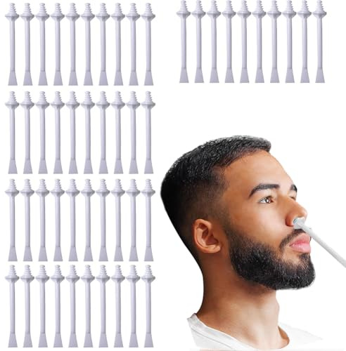 50 Pcs Cera Nariz Varilla De Cera, Depilar Nariz, Tiras De Depilar Nariz, Nose Wax Sticks Para Limpieza Nasales Y Eliminación De Pelo Nariz