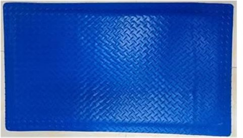 Stehende Tischkissen weiches Arbeitskissen, Anti-Ermüdungsmatte for Stehschreibtisch, rutschfeste Küchenmatten for Stehen, Küchenmatten, Arbeitsplatz, Küchentüreingänge(Blue1,50x80cm/20x31in)