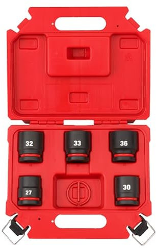 MILWAUKEE 4932498752 Shockwave Socket Set 1 deep 5-Piece