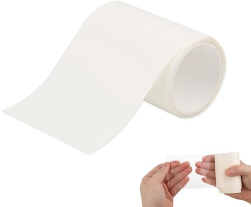Gosknor Inflatable Waterproof Repair Tape, 9.8FT Heavy Duty Inflatable Repair Patch Kit TPU Strong Adhesive for Bounce Houses Pool Floats Air Beds Tents Trampoline(Clear)