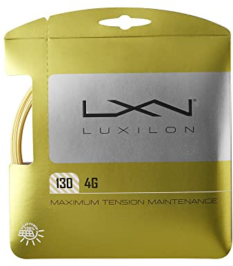 Luxilon 4G 130 Tennis String - Set, Gold