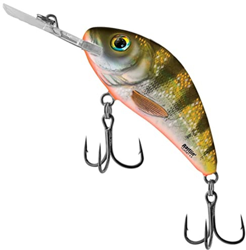 Salmo Rattlin Hornet Floating Wobbler, Salmo Farben:Yellow Holographic Perch, Länge/Gewicht/Laufverhalten/Tauchtiefe:6.5cm / 20g / schwimmend / 2.5-5.0m