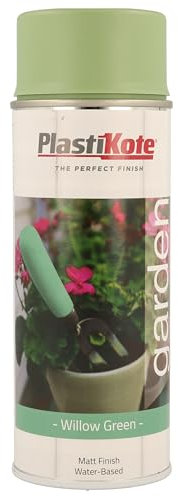 PlastiKote PKT27200 Paint Spray, Willow Green, 400 ml (Pack of 1)