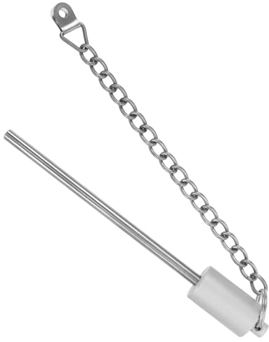 Parliky Chaîne de Fixation pour Parasol d'Extérieur en Métal, Pièce de Rechange pour Chaîne de Goupille, Sangle Stabilisatrice Robuste pour Parasol de Terrasse et Jardin, Accessoire