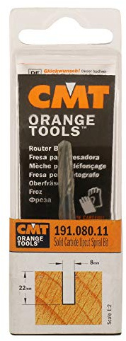 CMT Orange Tools 191.161.11 - Fresa helicoidal z2 pos. d 16x35x90 hwm dx
