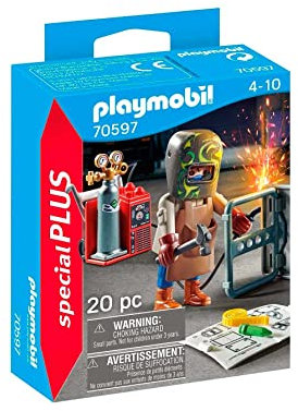 PLAYMOBIL Special Plus 70597 Schweißer mit Ausrüstung, Ab 4 Jahren