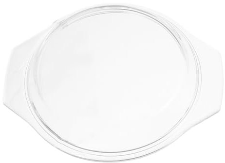 MAGICLULU Tapa de cristal para horno microondas. Tapadera de vidrio para microondas Cubierta de vidrio para accesorio de cocina para tapa de olla cubierta de