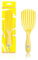 Nature Spell FlexiFlow Detangling Hair Brush, Flexible Strands for Gentle Brushing, Eliminates Knots & Reduces Breakage, Suitable for All Hair Types, Yellow