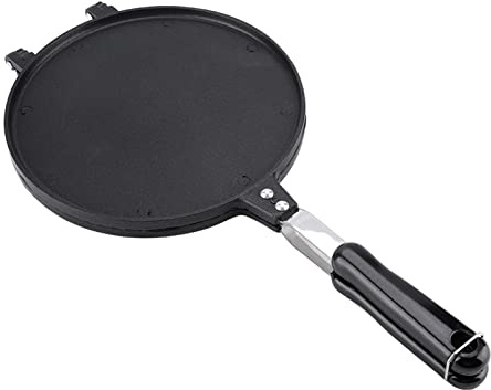 RASTKY Macchina per Cono di Cialda Macchina per Rotoli di Uova Domestica Gas Antiaderente Rotolo di Uova per Cono di Cialda Pan Pressa Piastra Strumento di Cottura per Gelato Antiaderente Lega di