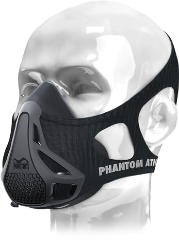 Phantom Athletics Training Mask - Maschera da Elevazione - Nero - L