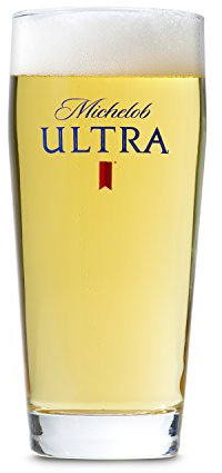 Michelob Ultra 513708 Willi Becher Glas, klar