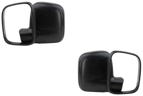 Johns, Spiegelkappe Abdeckung Kappe passend für VW Transporter T5 04/03-10/09 Set
