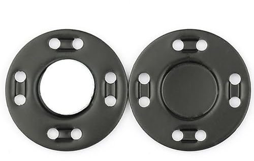 5 st/set magnetknappar sömnadsmaterial magnetiskt metallspänne 5 par osynliga tryckknappar för kläder kappa handgjord gör-det-själv-tillbehör