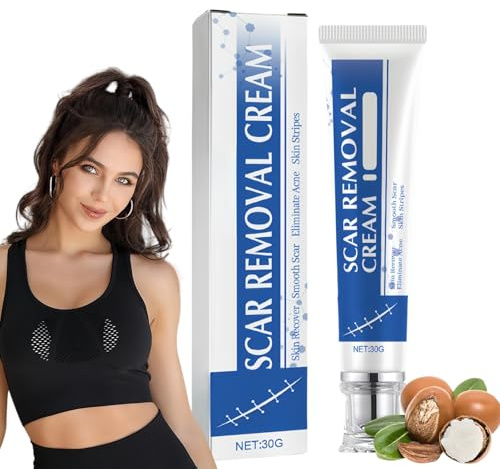 Scar Cream,Silicone Scar Gel,Scar Removal Cream,Scar Healing Cream,Burn Gel,Solution for Scars,Waterproof Plasters for Wounds,Improve Texture and Appearance,Suitable for Old&New Scars,Safe and Gentle