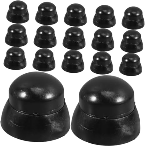 DIYEAH 20 St Barnrutschkana Mutterhatt Lekplatsmutterskydd Lekplatsutrustningstillbehör Plastskruv Bultskydd Bultskydd Skydd Lekplatsutrustning Mutterskydd Skruv Bultskydd