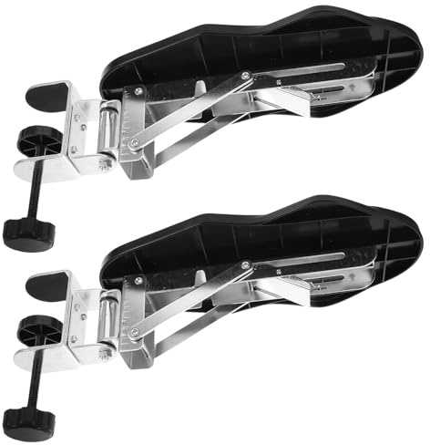 Hemobllo Support de Bras Ergonomique Réglable Noir Repose-Poignets Rotatif et Tapis de Souris Lot de 2 pour Bureau et Chaise de Travail Extension Confortable pour Clavier et Poste