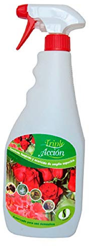 Spray Triple Acción 750ml insecticida, fungicida y acaricida, oidio, pulgon...