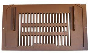SUPRA - GRILLE DE DECENDRAGE POELE BOIS SUPRA 58.3X32.5CM 16783PB - 16783PB