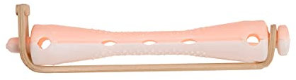 Bigodini permanenti rosa/bianchi corti 6,5 mm Sibel