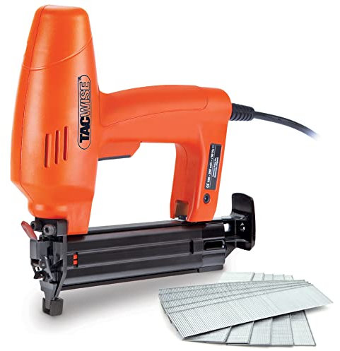 Tacwise 1705 Master Nailer 181ELS Pro, Electric Nail Brad Gun with 1000 Nails, Uses Type 180 (18G) / 15 - 35 mm Nails, Orange