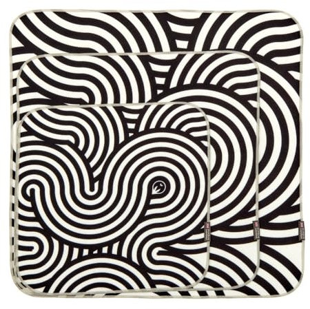 3 Legged Thing Wrapz- Protective, self-adhesive, re-usable, water-resistant, lightweight cloth wrap for Camera Lens Laptop Smartphone Tablet Gaming Consoles Electronics (3 Pack of SML/MED/LGE)