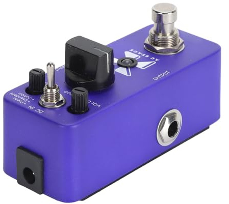 Pedale Effetti di Simulazione per Chitarra Acustica in Lega di Alluminio 3 modalità Effetti Mini, Guscio in Metallo per Ampia Applicazione, per la Pratica Quotidiana