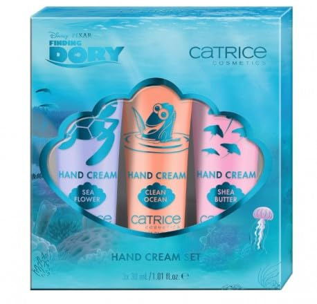Catrice Set de cremas de manos Finding Dory de Disney, suavizar, cuidado (90ml)