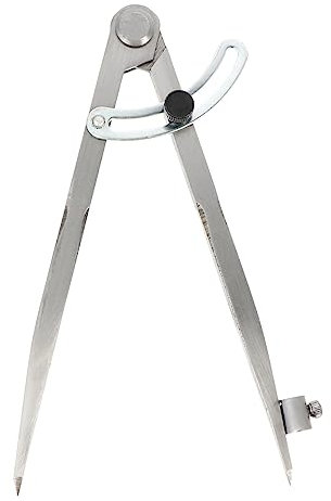 Gadpiparty Instrument De Traçage 200 Mm Compas D'espacement Portable Calibrateur Artisanal Pour Travail Du Cuir Et Bricolage