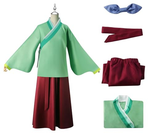 BOUFEIDA Maomao Disfraz de cosplay de The Apothecary Diaries Anime Cosplay Disfraz Mujer para Halloween Disfraz Anime Carnaval Fiesta L