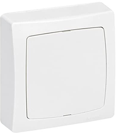 LEGRAND | Boîte De Jonction, Appareillage Saillie, Fixation Murale En Saillie Par Vis, Barrette De Connexion Réutilisable, Livrée Complète Prête À Poser