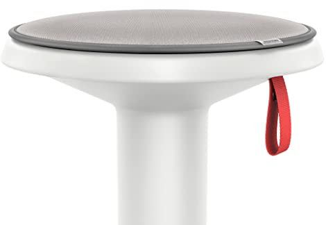 Interstuhl UPis1 Premium Sitzkissen - Besonders bequemes Stuhlkissen perfekt geeignet für Hocker, Stühle, Bänke und Fußböden - Perfekt UPis1 Bürohocker (Platingrau)