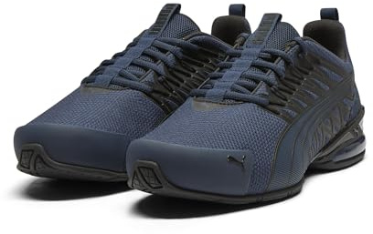 Puma Men's Voltaic Evo Cross Trainer, Wide-Club Navy-Puma Black, 8.5