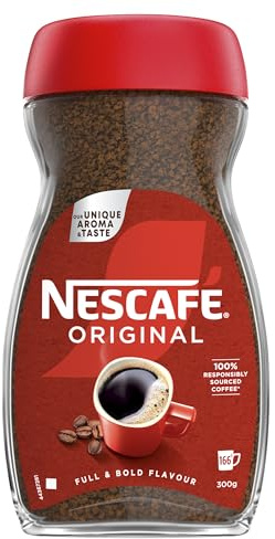 NESCAFÉ Original Instant Coffee 300g, Rich Aroma, Full and Bold Flavour (Pack of 6)