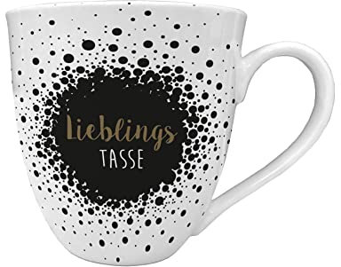 Jumbo Tasse Home Time Lieblingstasse Dots 560ml