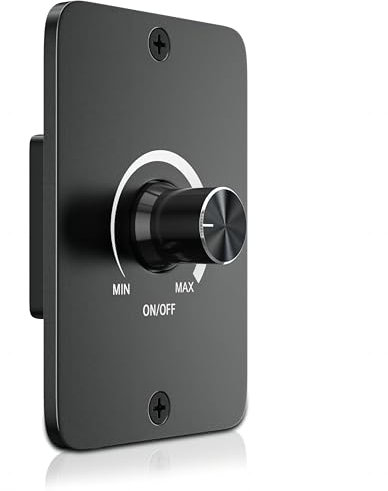 Bonlux Variateur d'intensité LED PWM DC 12V 5A pour Camping-car Bateau Camion Van Caravane, DC 12V Lumières LED Dimmable, Incandescence, Halogène et Ruban LED