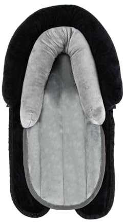 Inserto para Asiento de Coche para Bebé, Cojín para Cochecito de Bebé, Colchoneta Silla Paseo, Reductor Universal para Silla de Coche y de Paseo, Ideal para Todas las Estaciones