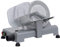 RGV LUSSO 195 GL - Affettatrice domestica ergonomica, Diametro Lama 195 mm, 110W, Argento, Pane