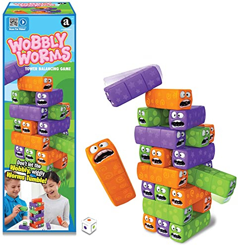 Merchant Ambassador Wobbly Worms - Tower Balancing Game