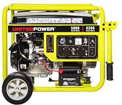United Power Generatore Di Corrente GG7200 E+B+W