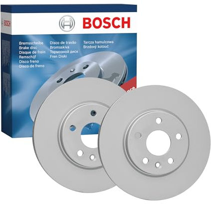 Bosch BD2624 Discos de freno, certificación ECE-R90, 1 juego de 2 discos
