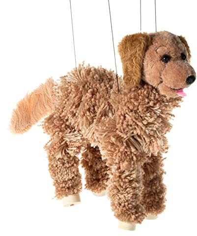 Golden Retriever Marionetten-Garnpuppe für Hunde