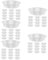 SUPVOX 150 Pcs Pot Tray House Plant Pots Planta De Interior Bandejas De Goteo para Plantas En Macetas Bandejas para Plantas Aire Libre Perlita Plastic Planter Platillos Plant Pot
