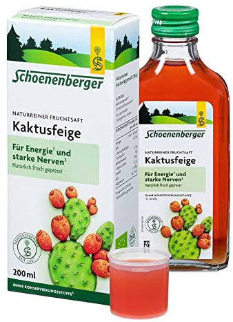 KAKTUSFEIGE Saft Bio Schoenenberger 200 ml