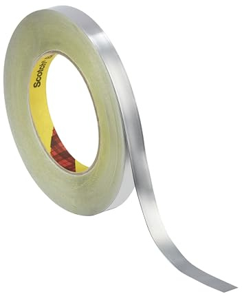 3M Nastro in piombo 420, Argento, 12.7 mm x 33 m, 0.17 mm