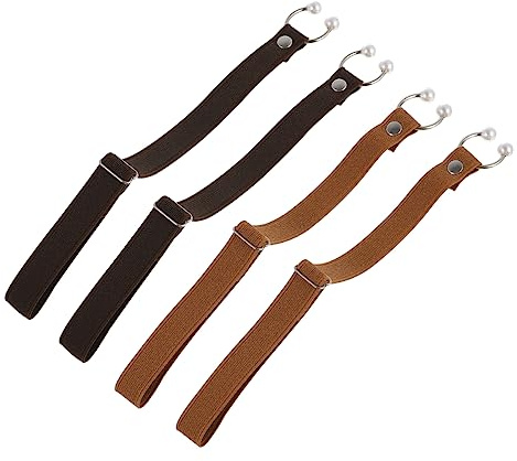 TOGEVAL 2 Pares De Cordones Correas De Zapatos Cordones Antisueltos Correas De Tobillo Para Tacones Altos Accesorios Desmontables Para Tacones Accesorios De Cordones Para Tacones Correas