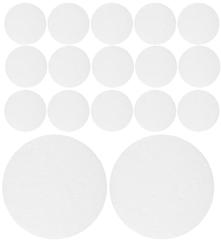 Generic 20 Bloques Redondos de Espuma para Manualidades, Discos Cilíndricos Blancos de 7,5x2,5 Cm, Espuma para Modelado y Decoración Diy, Suministros para Proyectos Escolares y Arte