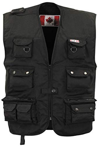 MFH Herren Weste Outdoor Schwere (schwarz, XL)