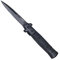 Haller Taschenmesser Stiletto, schwarz