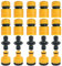 GOLRISEN 20 Stk Schlauchverbinder Set Gartenschlauch Verbinder 1/2 Zoll Schnellkupplung Doppelstecker Kunststoff Schlauchverbindung 1/2 Zoll und 3/4 Zoll Hahnverbinder Anschluss für Haus Wasserhahn