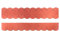 Manufaktur Martinshof 3 Sets Dachschindeln Biberschwanz (50mm) rot 1,35 m Minidachschindeln, Schindelstreifen, Dachdeckung, Dachziegel, Miniaturschindeln